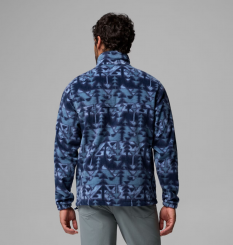 Columbia - Ανδρική Ζακέτα Steens Mountain Printed Jacket Collegiate Navy Sketchup