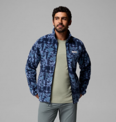 Columbia - Ανδρική Ζακέτα Steens Mountain Printed Jacket Collegiate Navy Sketchup