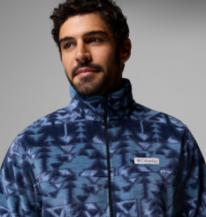 Columbia - Ανδρική Ζακέτα Steens Mountain Printed Jacket Collegiate Navy Sketchup