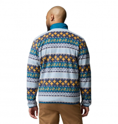 Columbia - Sequoia Grove II Full Zip Printed Fleece Phoenix Blue Wizard Island