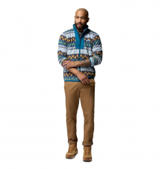 Columbia - Sequoia Grove II Full Zip Printed Fleece Phoenix Blue Wizard Island