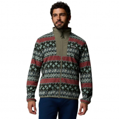 Columbia - Sequoia Grove II Full Zip Printed Fleece Greenscape Wizard Island