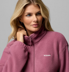 Columbia - W Timber Meadow MTR Fleece HZ Antique Mauve
