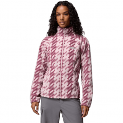 Columbia - W Benton Springs Printed Full Zip Mineral Pink/Twills