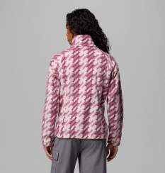 Columbia - W Benton Springs Printed Full Zip Mineral Pink/Twills