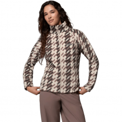 Columbia - W Benton Springs Printed Full Zip Dark Stone/Twills