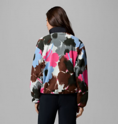 Columbia - W Sequoia Grove II Printed Half Zip Sedona Sage Ikatbloom