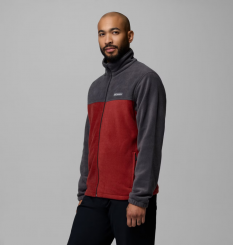 Columbia - Ανδρική Ζακέτα Steens Mountain™ Full Zip 2.0 Fleece Shark/Red Oxide