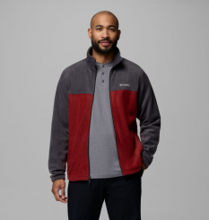 Columbia - Ανδρική Ζακέτα Steens Mountain™ Full Zip 2.0 Fleece Shark/Red Oxide
