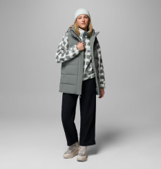 Columbia - W Helvetia II Printed Cropped Half Snap Sedona Sage/Geostack