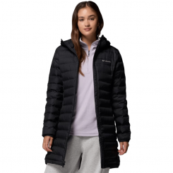 Columbia - Lake 22 II Down Long Hooded Jacket Black