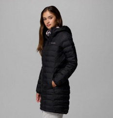 Columbia - Lake 22 II Down Long Hooded Jacket Black