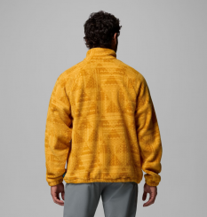Columbia - Timber Crest MTR Fleece Printed Half Zip Squash/Geomix Tonal