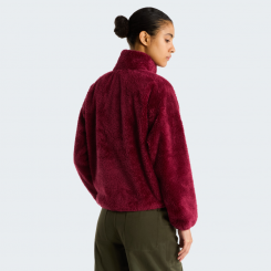 The North Face - W Osito Evolve 1/2 Zip Jacket Burgundy Crush