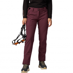 Northfinder - Women's Softshell Pants 3L Angela Darkgrape