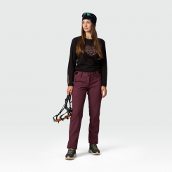 Northfinder - Women's Softshell Pants 3L Angela Darkgrape
