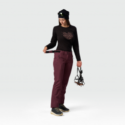 Northfinder - Women's Softshell Pants 3L Angela Darkgrape