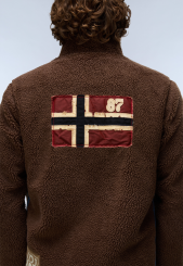 Napapijri - T-Archive Fleece Full Zip Demitasse WT3