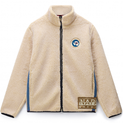 Napapijri - T-Archive Fleece Full Zip Putty N5E