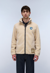 Napapijri - T-Archive Fleece Full Zip Putty N5E
