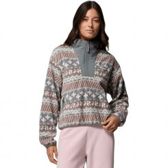 Columbia - W Sequoia Grove II Printed Half Zip Iron Wizard Island