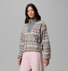 Columbia - W Sequoia Grove II Printed Half Zip Iron Wizard Island