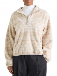 Columbia - W Sequoia Grove II Printed Half Zip Ancient Fossil Wizard Island Tonal