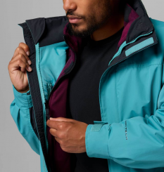 Columbia - Bugaboo II 1986 Interchange Jacket Teal/Black