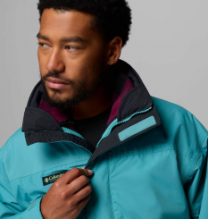 Columbia - Bugaboo II 1986 Interchange Jacket Teal/Black