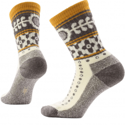 Smartwool - W Everyday Cozy Retro Sunflower Crew Socks Natural
