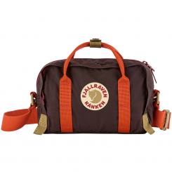 Fjallraven - Τσαντάκι Ώμου Kanken Koncept Crossbody Black Oak/Rowan Red