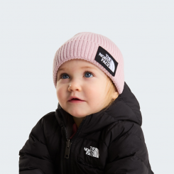 The North Face - Baby Logo Box Beanie Pale Blossom