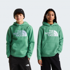 The North Face - Teen Tnf Essential Drew Peak Hoodie Dimmed Algae