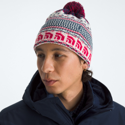 The North Face - Σκούφος Cabin Ski Tuke White Dune Jackquard/POM