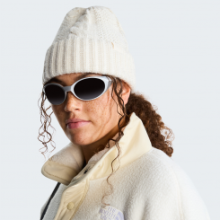 The North Face - W OH Mega Beanie White Dune