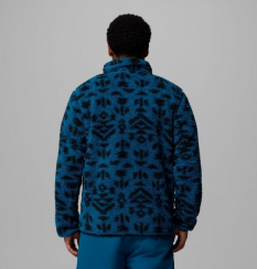Columbia - Winter Pass Reversible Fleece Phoenix Blue Geostripe Tonal/Phoenix Blue