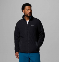 Columbia - Winter Pass Reversible Fleece Phoenix Blue Geostripe Tonal/Phoenix Blue