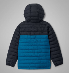 Columbia - Παιδικό Powder Lite™ II Boys Hooded Jacket Phoenix Blue/Black