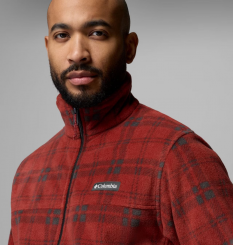 Columbia - Ανδρική Ζακέτα Steens Mountain Printed Jacket Red Oxide Plaided Tonal/Shark