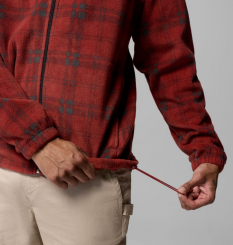 Columbia - Ανδρική Ζακέτα Steens Mountain Printed Jacket Red Oxide Plaided Tonal/Shark