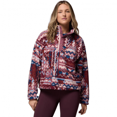 Columbia - W Helvetia II Printed Cropped Half Snap...