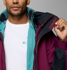 Columbia - Bugaboo II 1986 Interchange Jacket Marionberry/Black