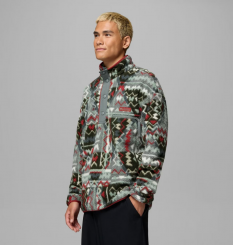 Columbia - Helvetia II Printed Half Snap Fleece Sedona Sage Geomix