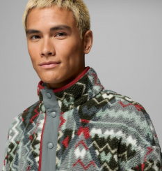 Columbia - Helvetia II Printed Half Snap Fleece Sedona Sage Geomix