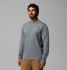Columbia - CSC Graphic LS Tee Sedona Sage Textured Scene