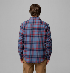 Columbia - Ανδρικό Πουκάμισο Cornell Woods™ Flannel Long Sleeve Shirt Dark Mountain Textured Plaid