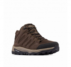 Columbia - Redmond IV Mid Waterproof Cordovan/Tangy Orange