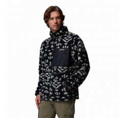 Columbia - Winter Pass Reversible Fleece Black Geostripe Tonal/Black