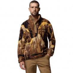 Columbia - Helvetia II Printed Half Snap Fleece Delta Soarin