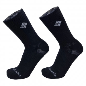 Columbia - Dual Tab Hike NS 2 Pack Socks Black